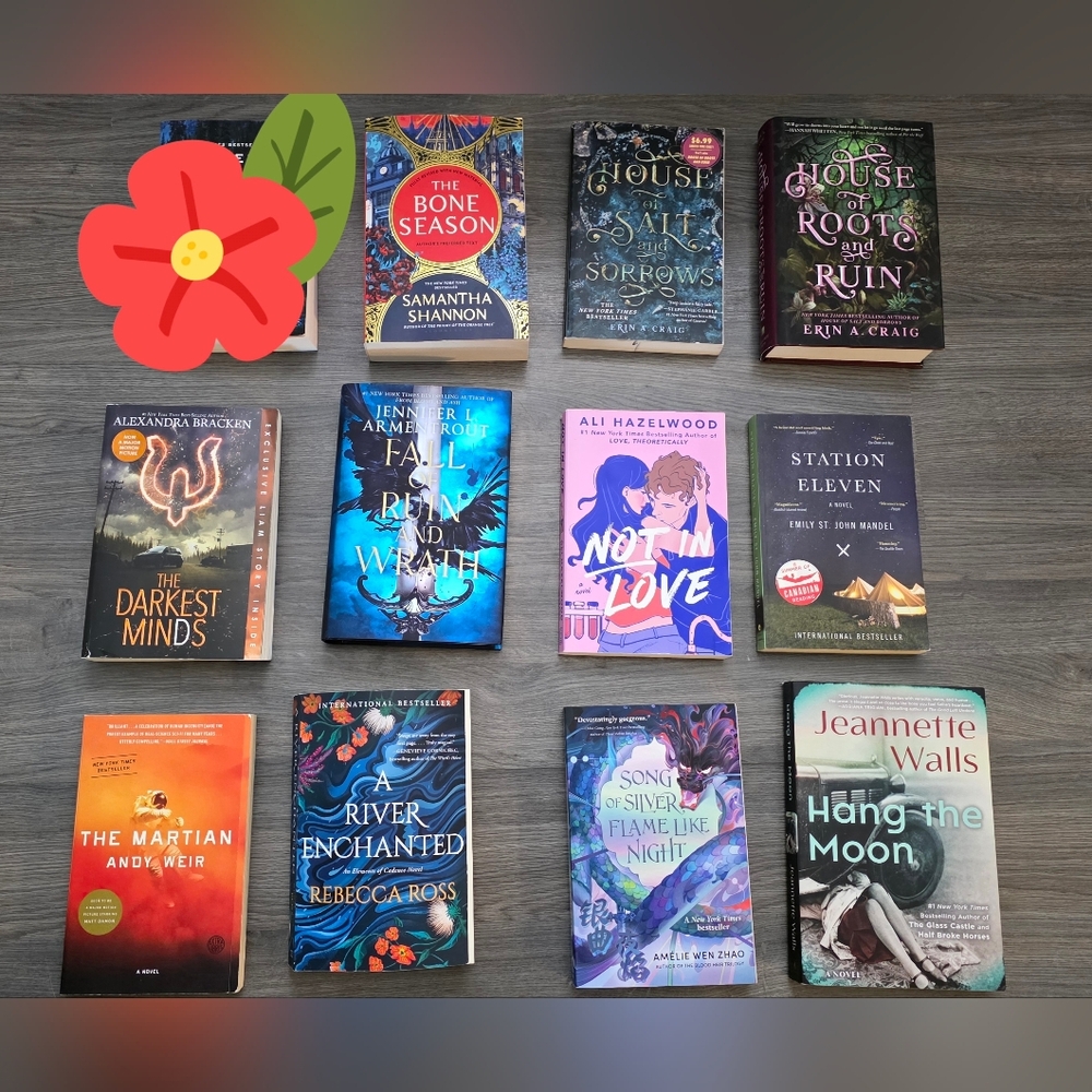 Mixed Book Bundle – Fantasy, Romance & Popular Fiction